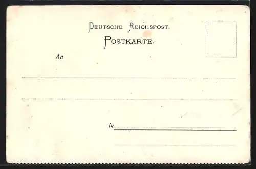 Lithographie Solingen, Paul A. Henckels Fabrik & Versandhaus, Unterburg a. d. Wupper, Zwerge