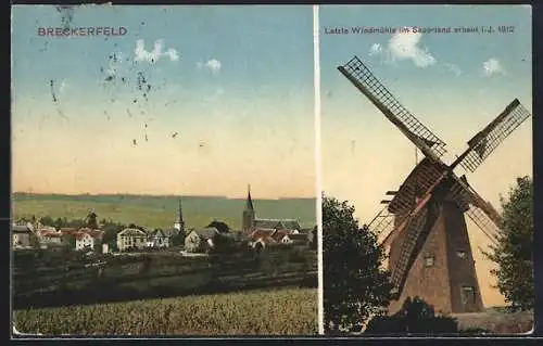 AK Breckerfeld, Letzte Windmühle i. Sauerland, Totale