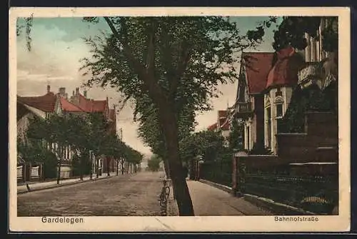 AK Gardelegen, Bahnhofstrasse