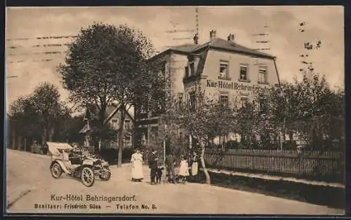 AK Behringersdorf, Kur-Hotel im Sonnenschein