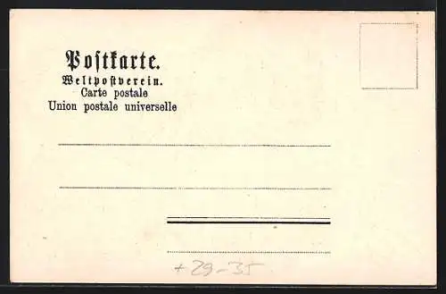 Passepartout-Lithographie Krailling, Restaurant, Maria Eich und Schloss Planegg im Kleeblatt