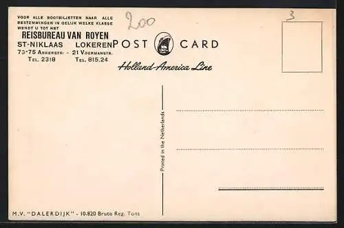 AK Handelsschiff M.S. Dalerdijk