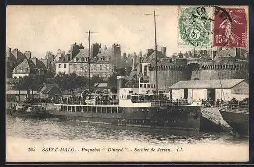 AK Saint-Malo, Paquebot Dinard