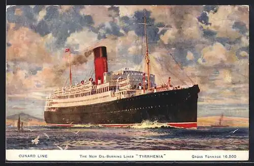 AK Liner Tyrrhenia, Cunard Line
