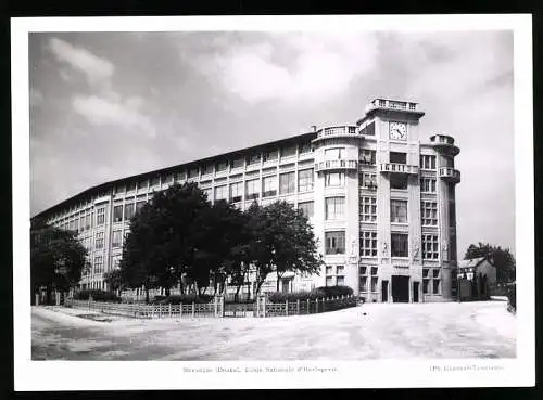 Fotografie Goursat, Ansicht Besancon, Ecole Nationale d`Horologerie, due Uhrmacherschule