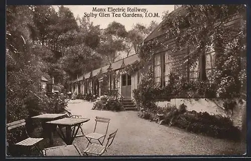 AK Sulby Glen, Manx Electric Railway, Tea Gardens