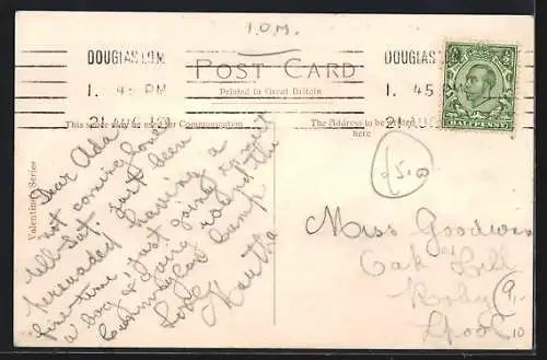 AK Silverburn, Ortspartie mit Teich