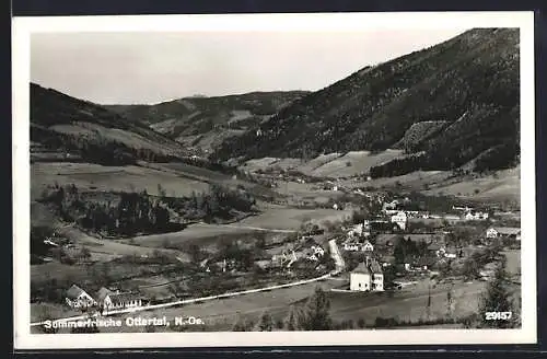AK Otterthal /N.-Oe., Blick auf den Ort und Umgebung