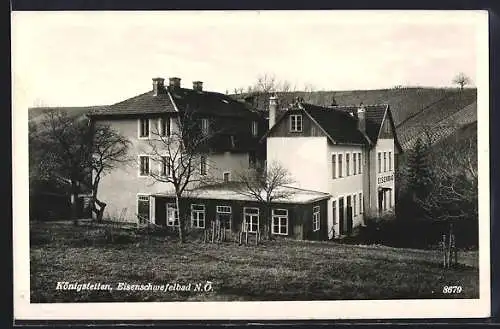 AK Königstetten, Eisenschwefelbad Eisenbad