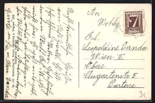 AK Zwettl /N.-Oe., Totalansicht mit Kirche