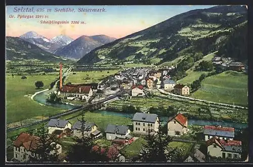 AK Selztal, Teilansicht mit Gr. Pyhrgas & Scheiblingstein