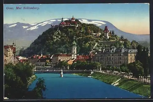 AK Graz, Murpartie am Schlossberg