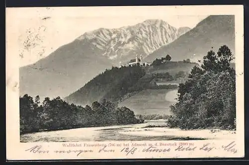 AK Admont, Wallfahrt Frauenberg m. d. Bossruck