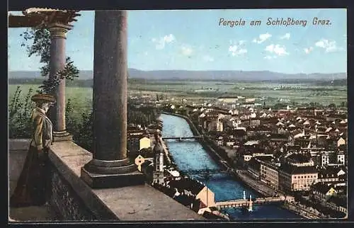 AK Graz, Pergola am Schlossberg