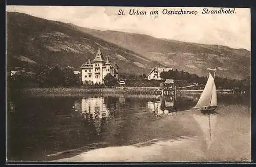 AK St. Urban am Ossiachersee, Partie am Strandhotel