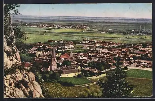 AK Gumpoldskirchen /N.-Oe., Ortsansicht mit Umgebung