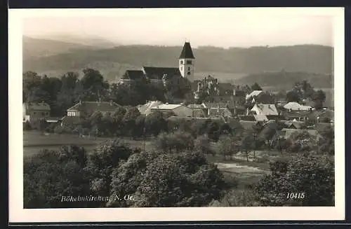 AK Böheimkirchen /N.-Oe., Blick auf die Kirche im Ort