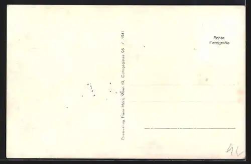 AK Geras /Nd., Ortsansicht mit Kirche