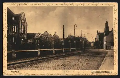 AK Gerthe, Lothringerstrasse