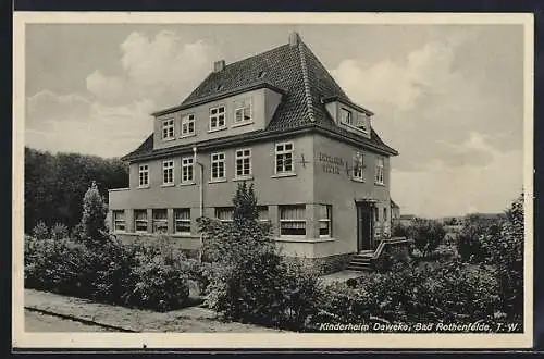 AK Bad Rothenfelde, Kinderheim Daweke