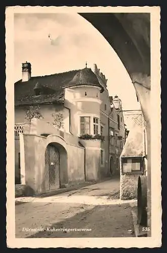AK Dürnstein /Donau, Kuhenringertaverne
