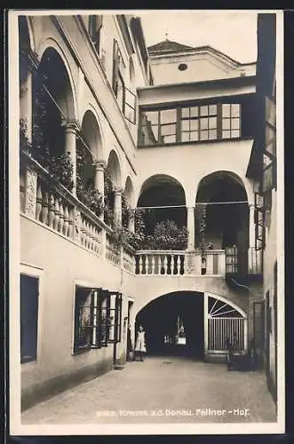 AK Krems a. d. Donau, Blick in den Fellner-Hof