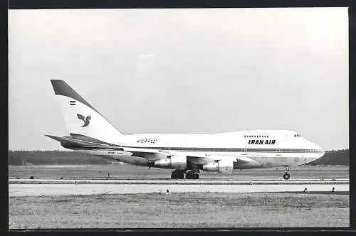 Fotografie Flugzeug Boeing 747 Jumbo Jet der Iran Air EP-IAB