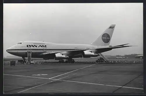 Fotografie Flugzeug Boeing 747 Jumbo Jet der Pan Am N534PA