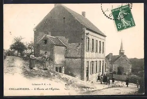 AK Collemiers, L`École et l`Église