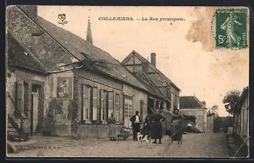 AK Collemiers, La Rue principale