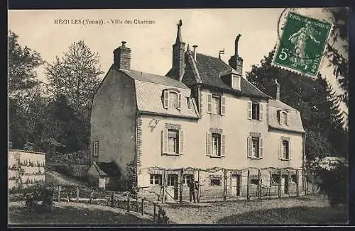 AK Mézilles /Yonne, Villa des Charmes