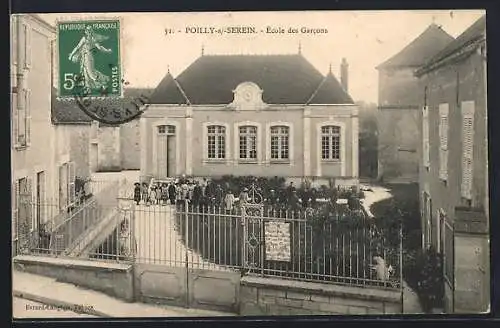 AK Poilly-s.-Serein, École des Garcons