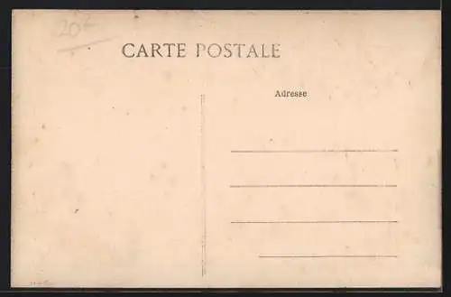 AK Voisines, Cavalcade 1924 avec habitants en costumes devant un char décoré