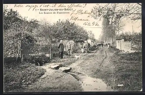 AK Saint-Julien-du-Sault, Les Sources de Fontenottes