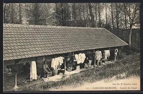 AK Laroche-Migennes, Lavoir du Canal