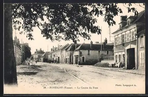 AK Pontigny /Yonne, Le Centre du Pays