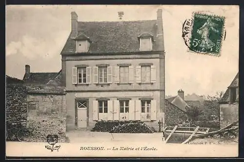 AK Rousson, La Mairie et l`École