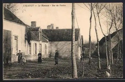 AK Jouancy, Le Hameau, Rue du Bicêtre