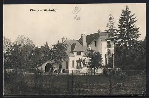 AK Flogny-la-Chapelle, Villa Laubry