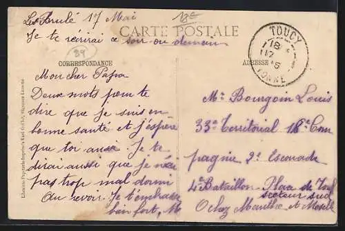 AK Fontaines, La Rue principale