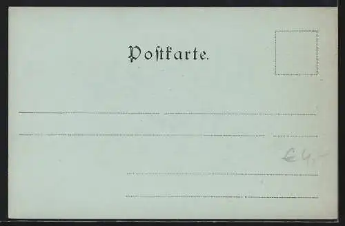 Mondschein-AK Ambras, Schloss Ambras