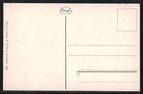 AK St. Johann b. Herberstein, Schloss Herberstein aus der Vogelschau von Osten