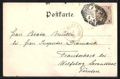 AK Innsbruck, Hofkirche, Innenansicht