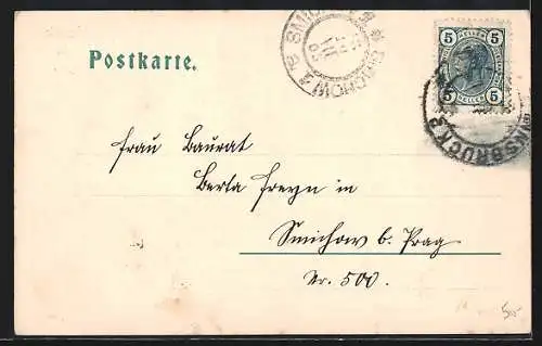 AK Innsbruck, Hofkirche, Innenansicht