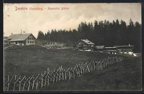 AK Dornbirn /Vorarlberg, Alpenhotel Bödele