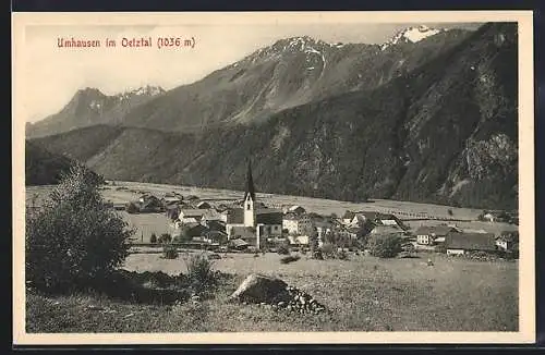 AK Umhausen i. Oetztal, Gesamtansicht