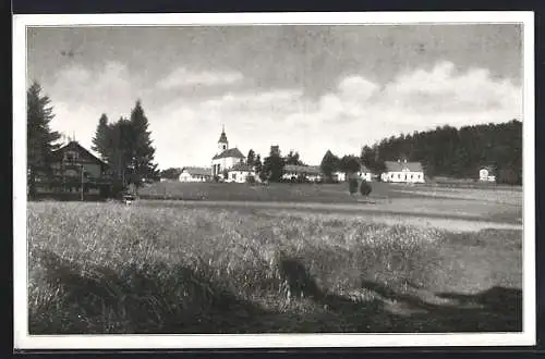 AK Kirchschlag b. Linz, Ansicht der Ortschaft
