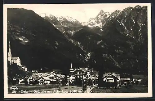 AK Oetz, Teilansicht mit Acherkogl
