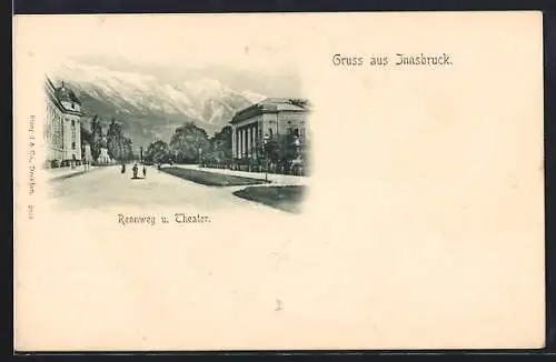 AK Innsbruck, Rennweg und Theater