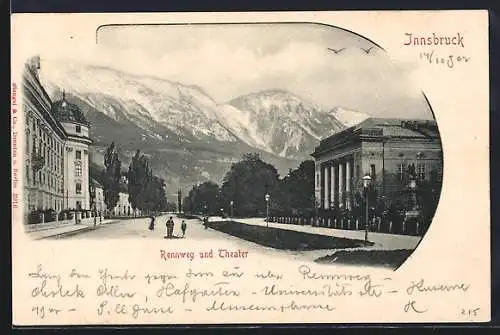 AK Innsbruck, Rennweg und Theater